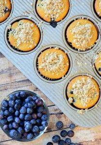Paleo and Gluten Free Blueberry Muffins. Moist and full of flavor, these paleo muffins taste like they came from your favorite bakery. Full of whole, unprocessed ingredients, this is the best paleo muffin recipe out there!