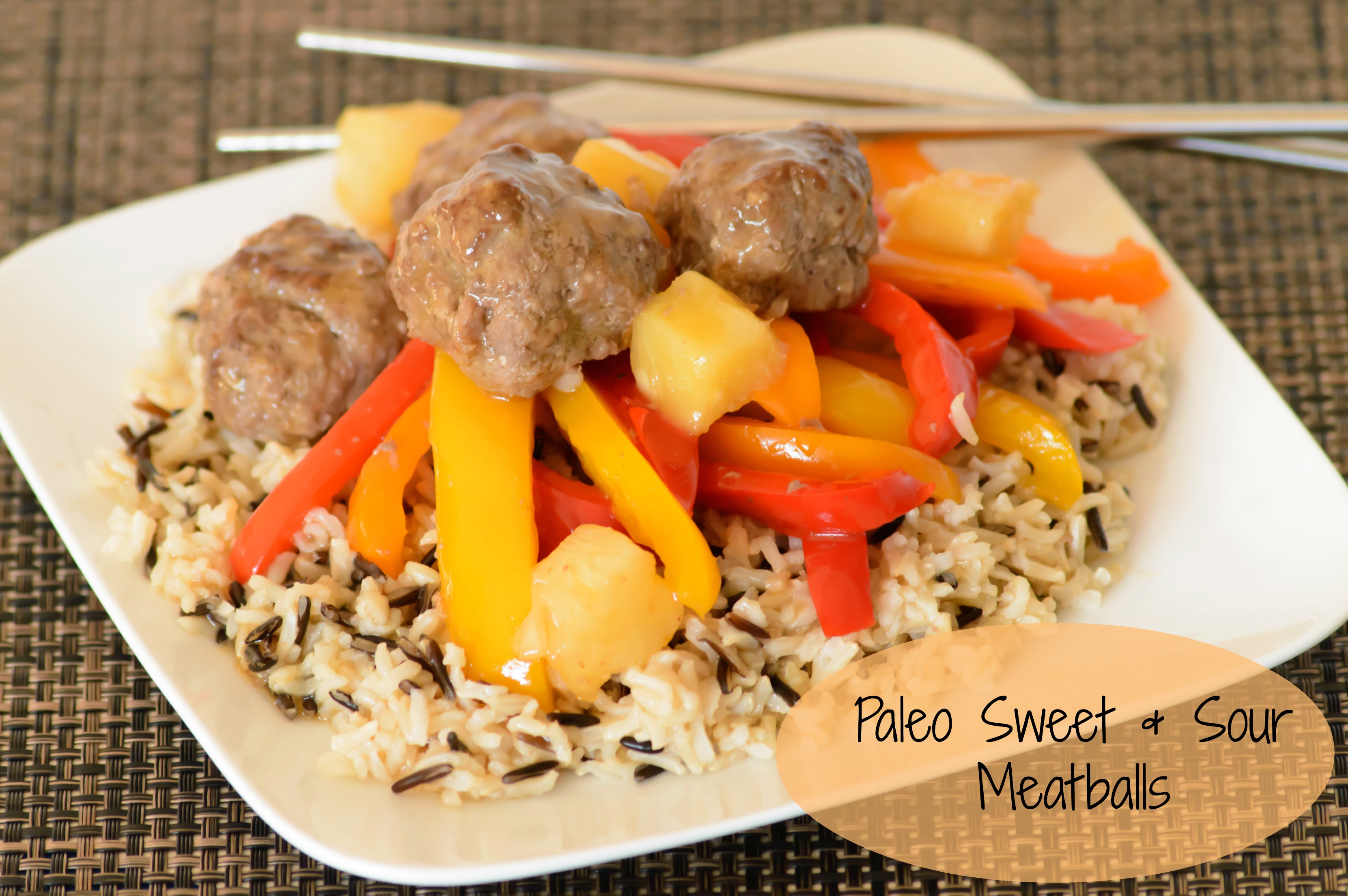Paleo Sweet and Sour Meatballs