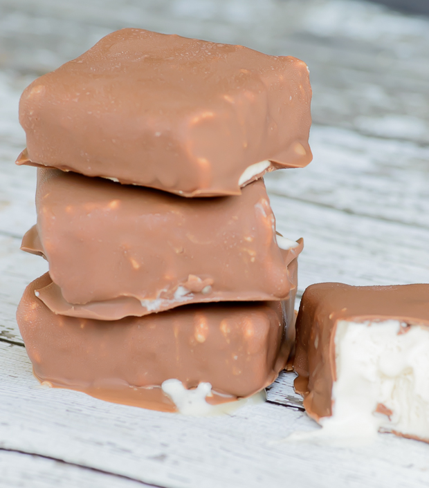 Delicious and good for you homemade Klondike bars are the perfect summer treat for kids and adults.