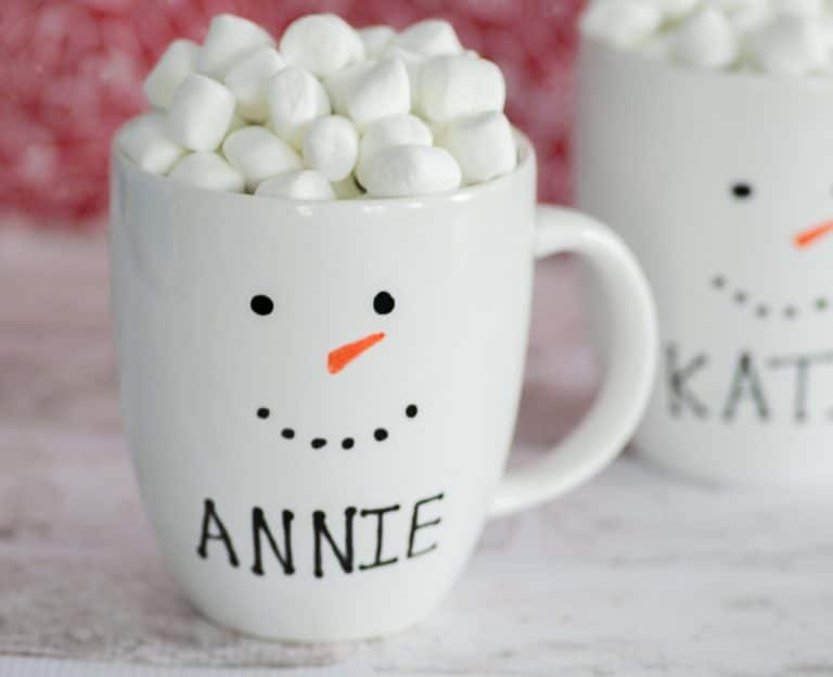 Personalized Snowman Mugs