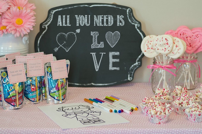 Easy Peasy Valentine's Day Party for Under $25 with Capri Sun