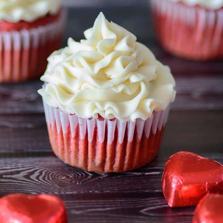 Gluten Free Red Velvet Cupcake