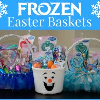 DIY Frozen Easter Baskets