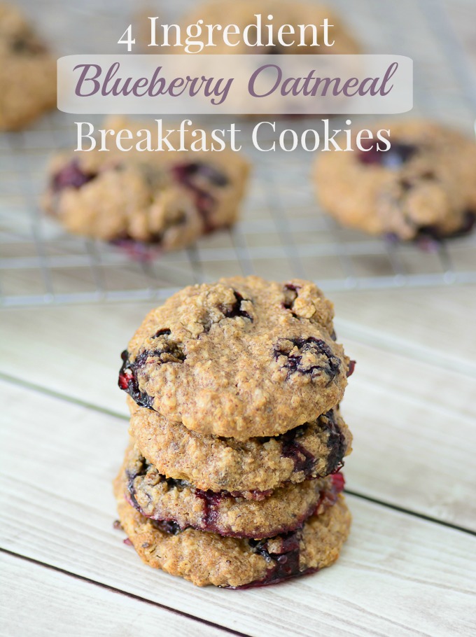 Blueberry Oatmeal Breakfast Cookies. Start your morning off with a powerful combination of superfoods with this delicious breakfast recipe!
