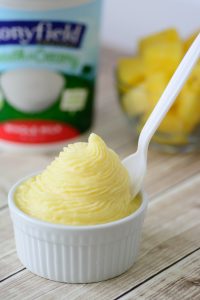 Healthy Dole Whip. Only takes 2 ingredients and 2 minutes. Tastes just like the ones at Disney. This is the best Dole Whip Recipe out there