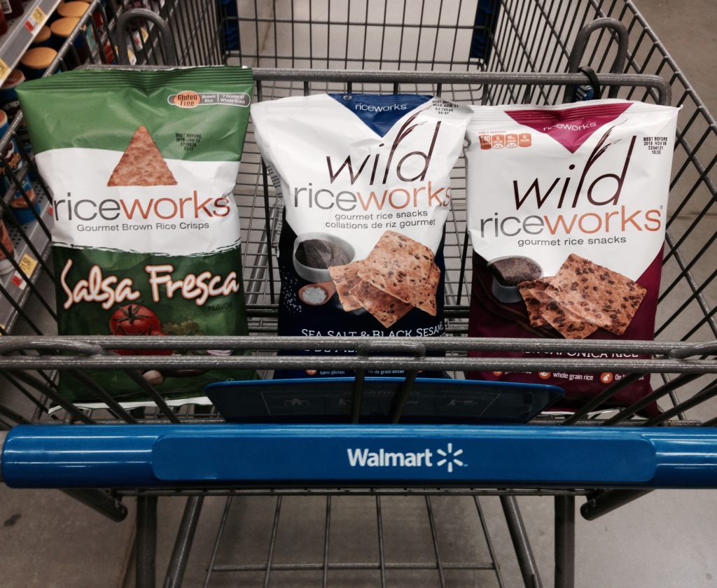 Gluten Free Rice Works Crackers at Walmart