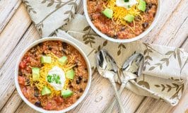 Vegetarian Slow Cooker Quinoa Chili-7807