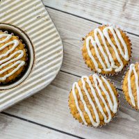 These gluten free pumpkin muffins are the best I've ever tasted! You won't even know they're gluten free. Perfectly sweetened with maple syrup and just a little spice. Healthy meets tasty with this scrumptious pumpkin muffin.
