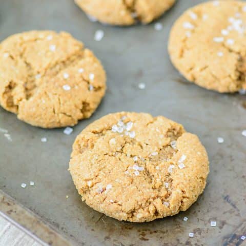 Soft and chewy gluten free ginger snap cookies infused with molasses, cinnamon, cloves and ginger. Even die hard gluten eaters love these cookies!