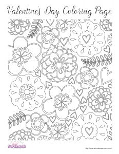 FREE Valentine's Day Coloring Pages for Grown Ups