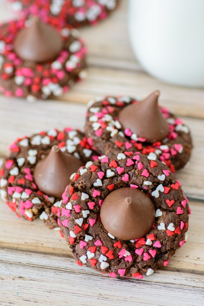 Better For You Gluten Free Chocolate Valentine Cookies. These festive, delicious and gluten free Valentine's cookies are a great way to satisfy your sweet tooth without all the guilt. YUM!!