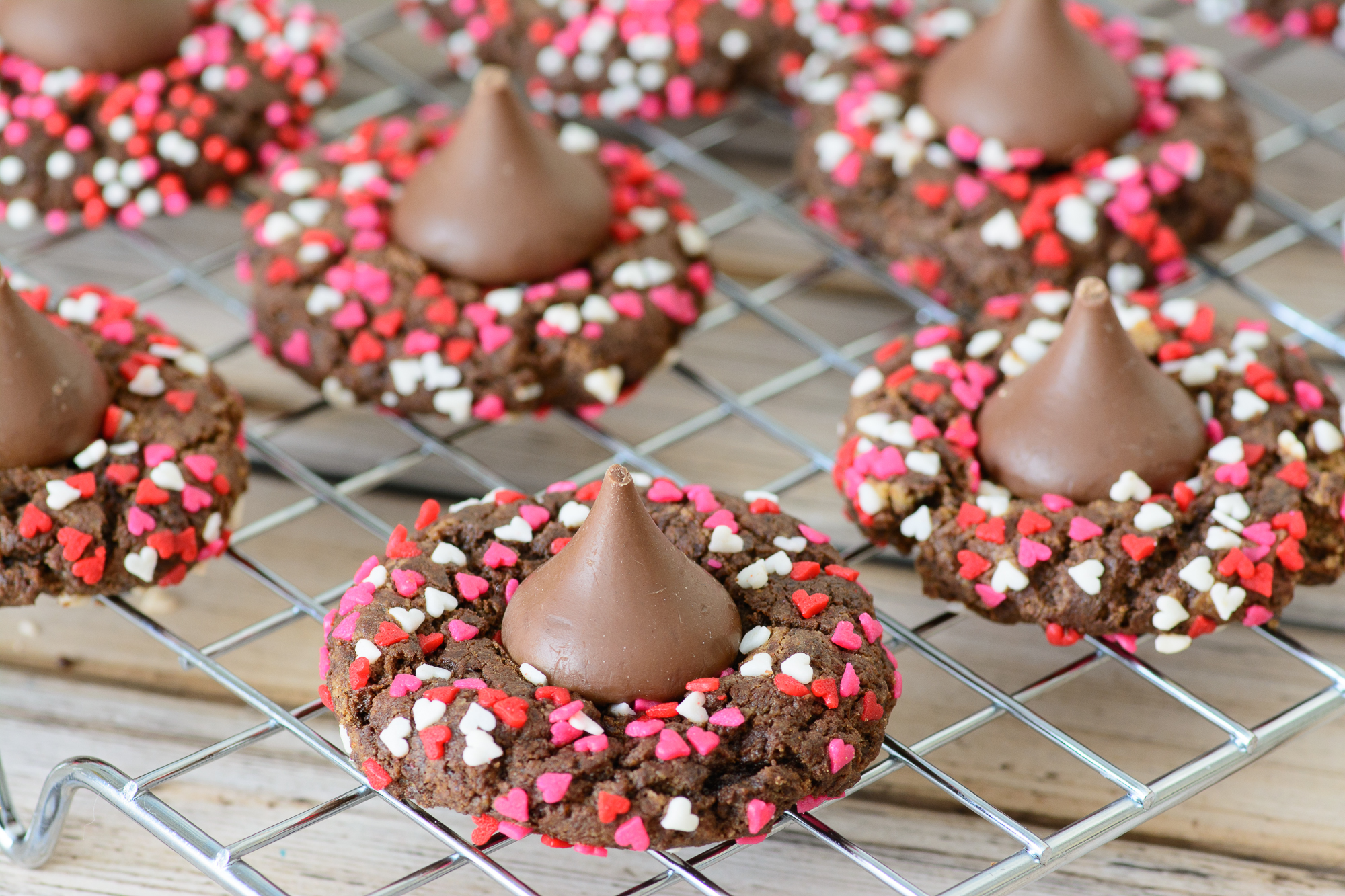 Better For You Gluten Free Chocolate Valentine Cookies
