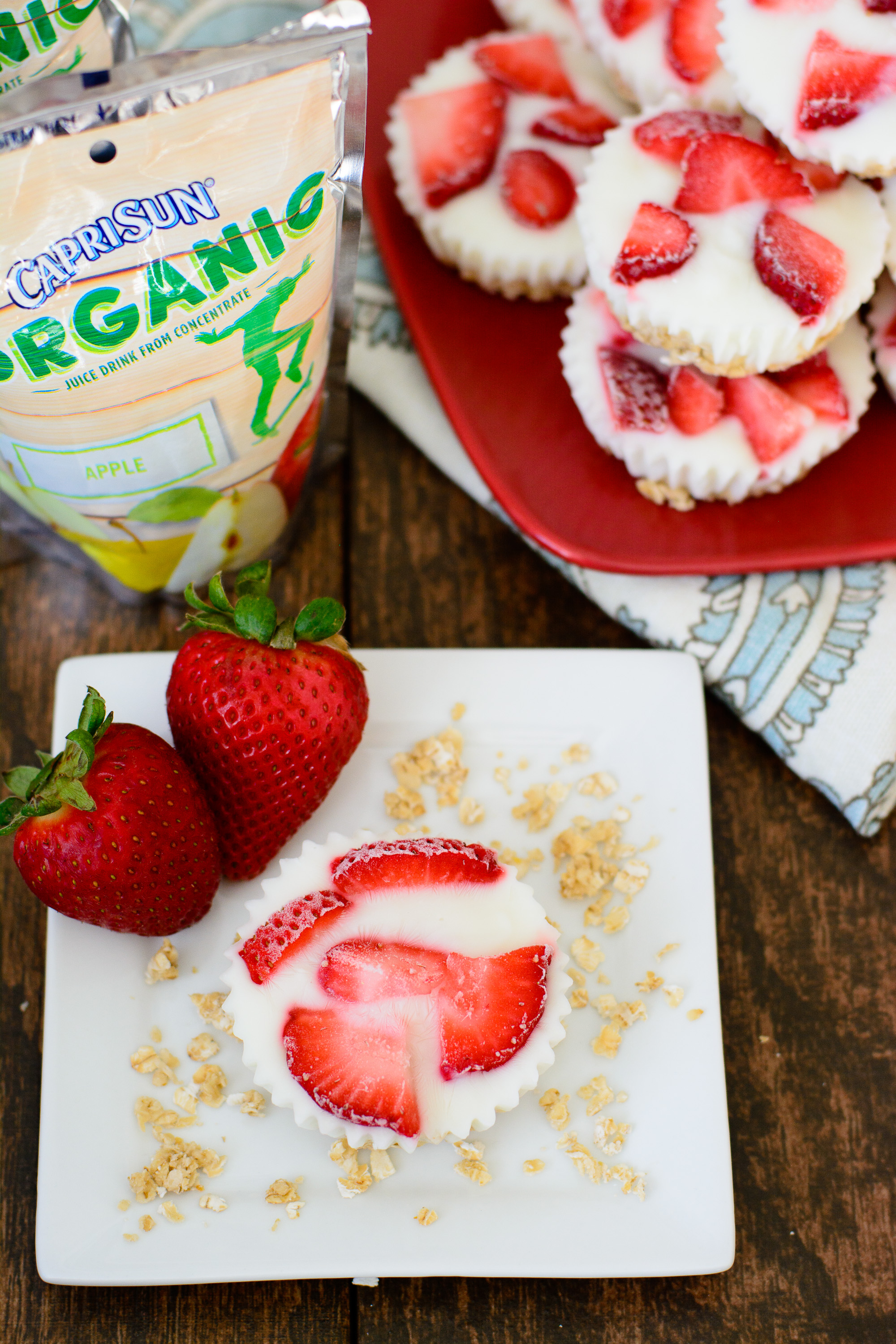 A fresh new way to enjoy yogurt! These frozen yogurt bites are great for breakfast, snack or dessert. You can even mix and match the ingredients to fit your family’s tastes. 
