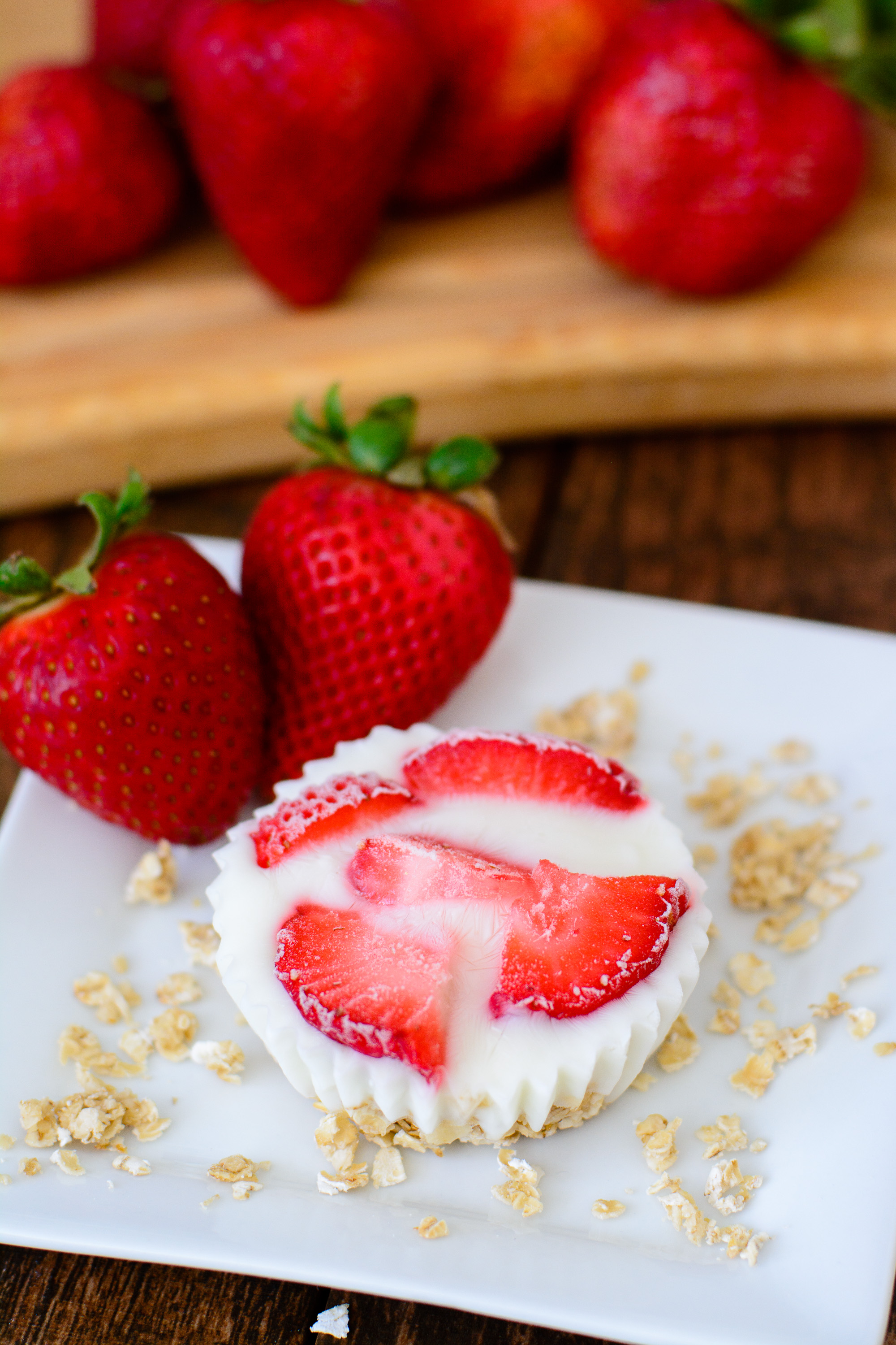 A fresh new way to enjoy yogurt! These frozen yogurt bites are great for breakfast, snack or dessert. You can even mix and match the ingredients to fit your family’s tastes. 