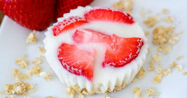 Frozen Fruit and Yogurt Bites
