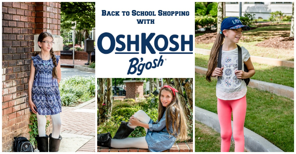 Back to School Clothes Shopping on a Budget with OshKosh B'Gosh