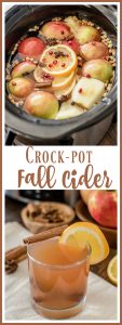 Crock-pot Fall Cider Recipe