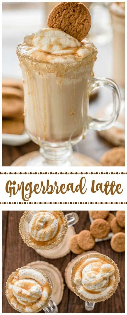 Delicious, Easy, Homemade Gingerbread Latte Recipe