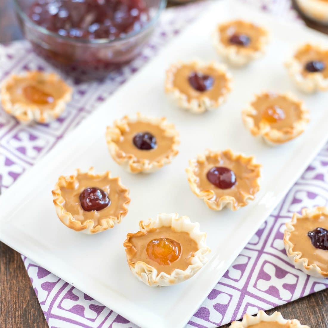 Peanut Butter and Jelly Cups