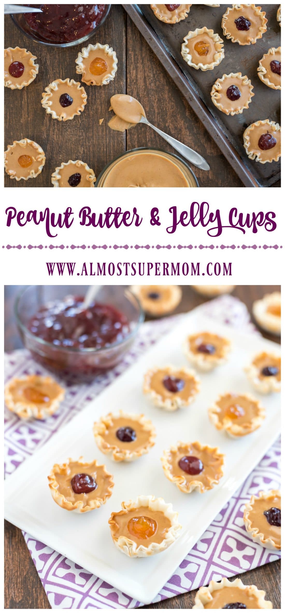 Peanut Butter and Jelly Cups
