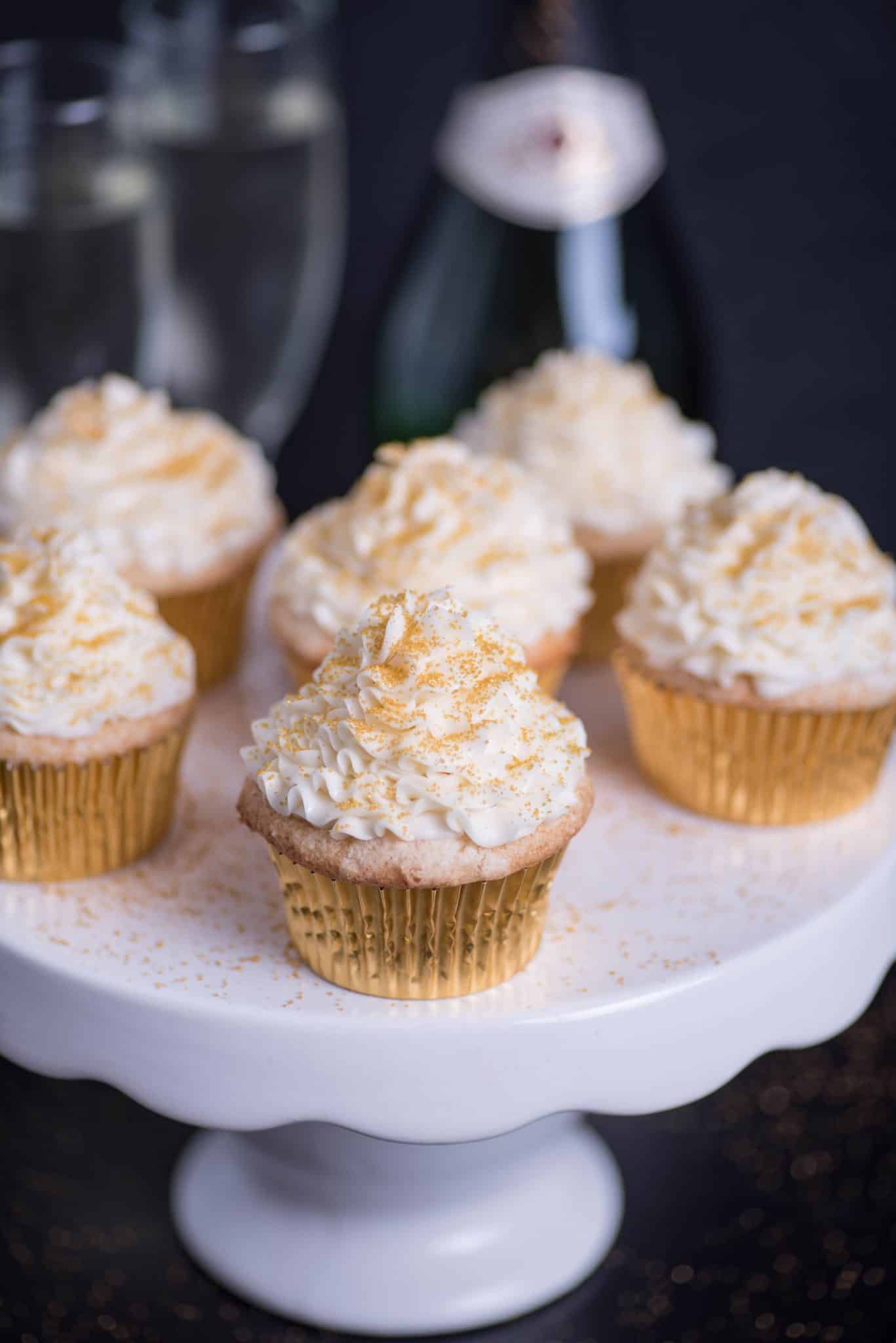 Champagne Cupcakes